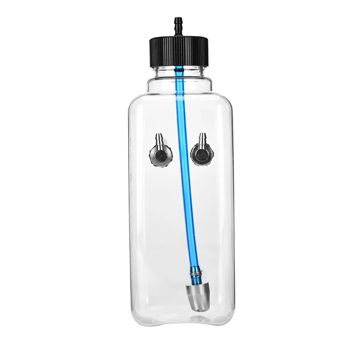 RiToEasysports Serbatoio Carburante RC, Parti Accessorie Modello Telecomando Serbatoio Carburante in Plastica Trasparente per Aeroplano RC (410ml (per Aerei 30-40cc)) Accessori per Modelli Aerei