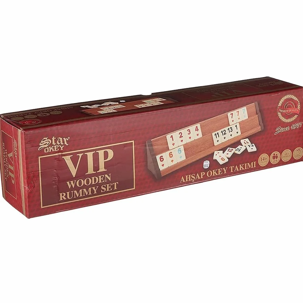 Star Oyun - VIP Ahşap Okey Takımı(1010464)