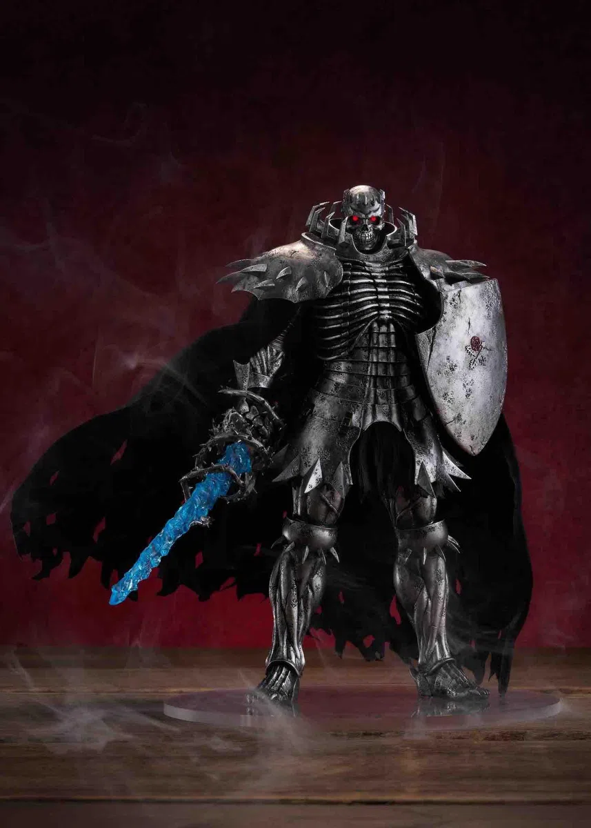 Max Factory - Berserk Statua L Pop Up Parade: Skull Knight (Cavaliere del Teschio) con Spada di risonanza, 22 cm, PVC