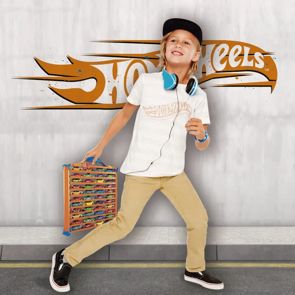 Cefa Toys - Portapacchi Hot Wheels 3 in 1 (04621).Capacità per 44 auto.