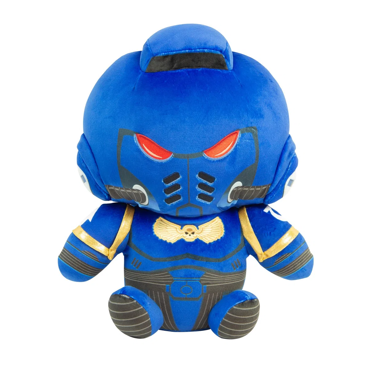 TOMY Warhammer Space Marine Mega peluche grande personaggio da collezione, armatura MkX Tacticus, licenza ufficiale, look oltremare, idea regalo, a partire dai 12 anni, Warhammer 40.000 articoli per