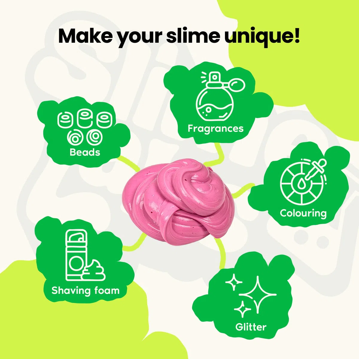 Kit attivatore per slime, colle e slime, soluzione all-in-one atossica, materiale scolastico, progetti artistici e artigianali, PVA e attivatore per slime, prodotto nel Regno Unito (colla per slime da