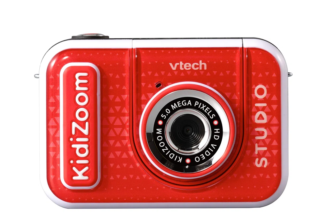 VTech KidiZoom Studio - Videocamera per bambini con giochi divertenti, effetti speciali, batteria ricaricabile, action camera per ragazzi e ragazze dai 5 anni in su