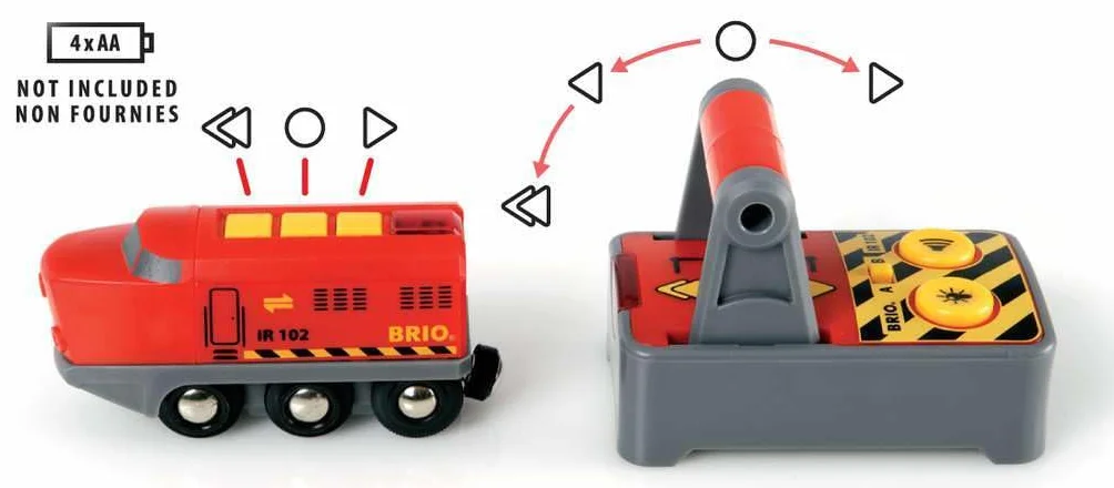 BRIO - Locomotiva Telecomandata, 33213