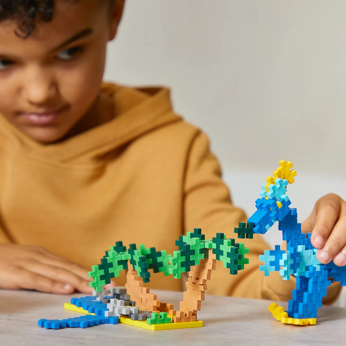 PLUS PLUS - Kit scoperta Dinosauri da 600 pezzi - Gioco di costruzione - PP3918, 3918