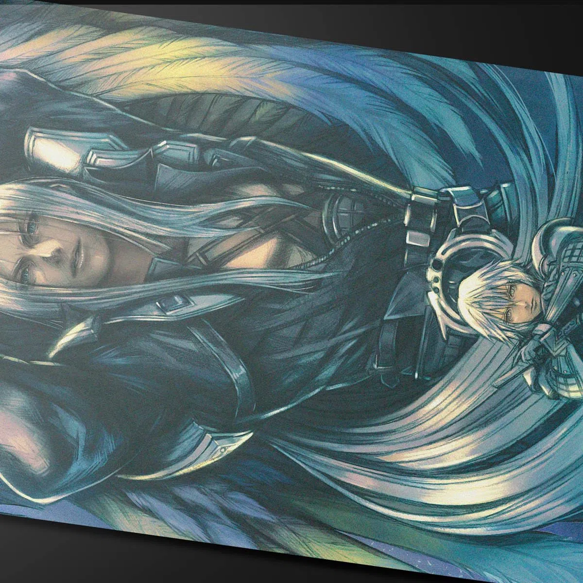 Final Fantasy x Universes Beyond Sephiroth 2 - Tappetino da gioco double-face per Magic: The Gathering