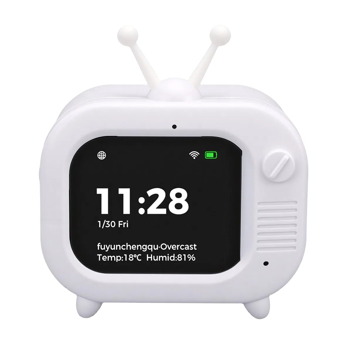 Dpofirs Robot AI Smart Companion, Robot per Chat Vocale con Assistente AI Multimodello e Supporto per Oltre 60 Lingue per la Prima Educazione e l'uso Domestico, connettività WIFI, Tempo di Lavoro 8