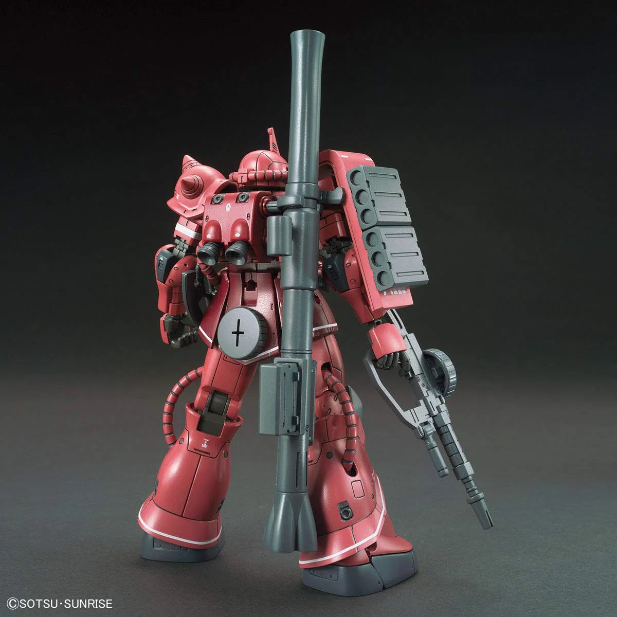 Bandai Gundam The Origin MS-06S Char's Zaku II Red Comet Ver. HG 1/144 Model Kit
