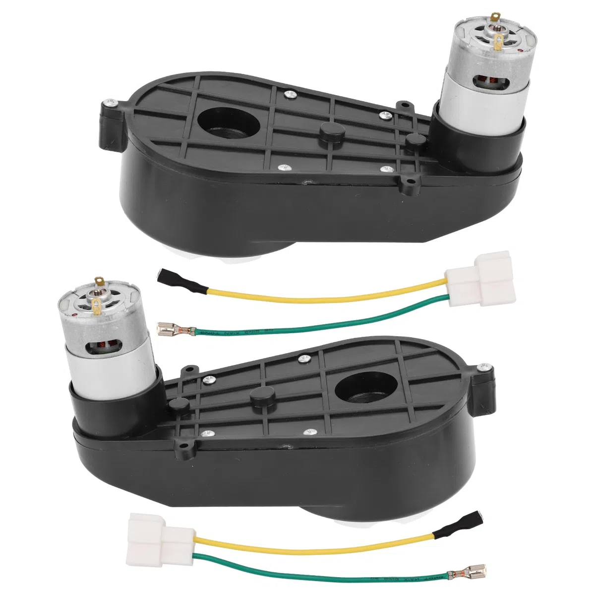 2pz Cambio Auto per Bambini, 24V-RS555 Giocattolo Auto Cambio Motore Aggiornamento Cambio Motore Ad Alta Velocità per Bambini Cavalcano Giocattoli Auto