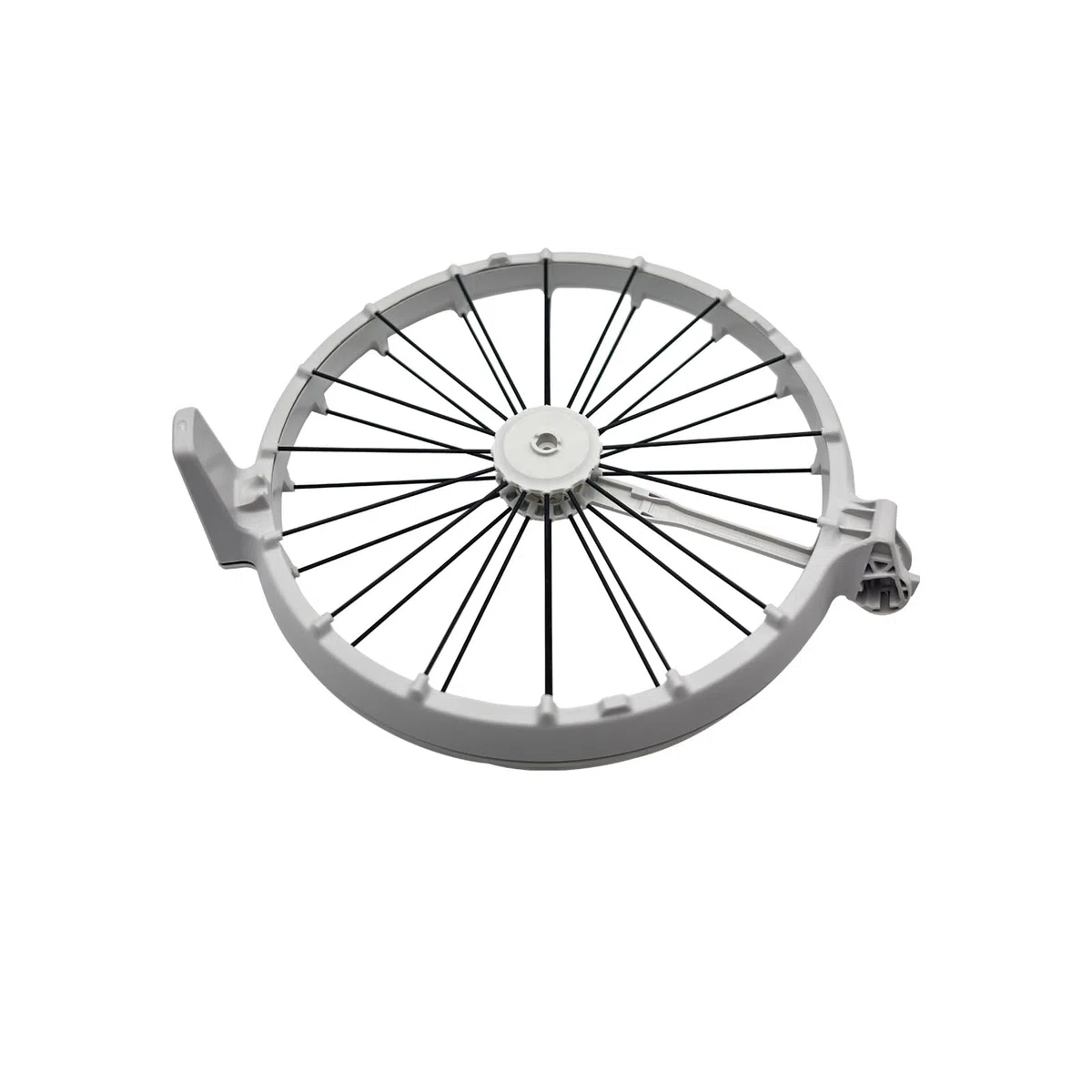 Ricambio carenatura braccio compatibile con Dji Flip, protezione elica, copertura protettiva lama, parti di ricambio per carenatura corpo drone Grigio (anteriore sinistro)