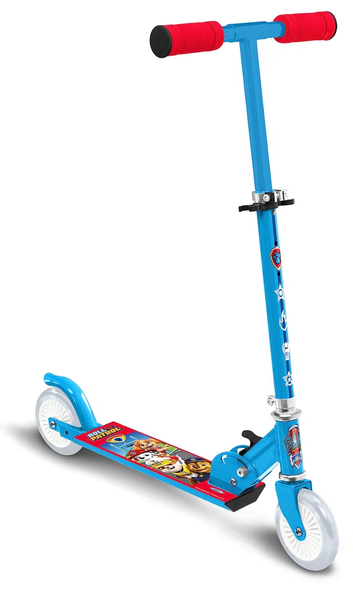 Stamp Monopattino pieghevole Paw Patrol, blu-rosso-bianco