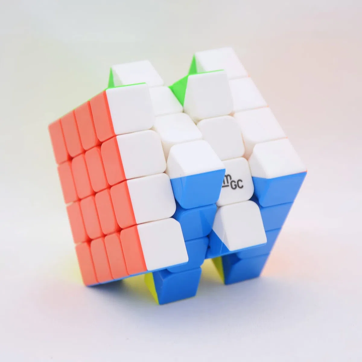 Bukefuno Yongjun MGC 4x4M - Cubo magnetico di velocità YJ MGC 4x4 M Puzzle magico cubo magnetico senza adesivi
