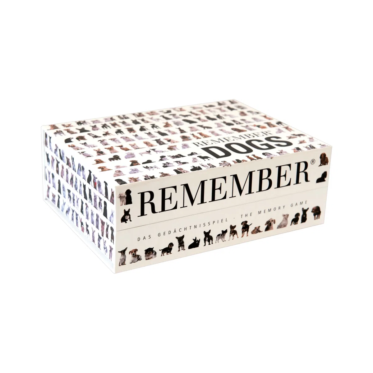 Remember DG44 - Gioco di memoria per cani – 44 coppie di immagini per amici (88 carte)