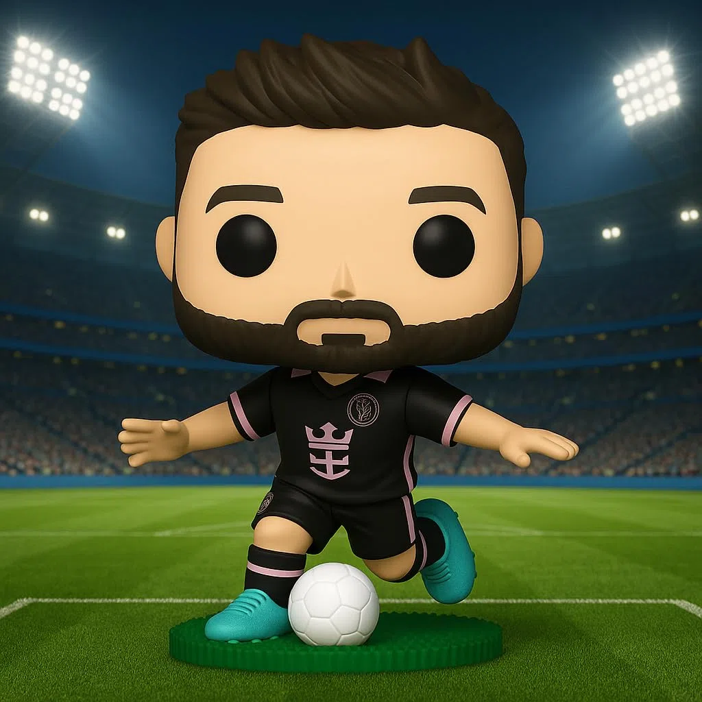 Funko Pop! MLS: Inter Miami - Lionel Messi - (away) - MLSPA - Figura in Vinile da Collezione - Idea Regalo - Merchandising Ufficiale - Giocattoli per Bambini e Adulti - Sports Fans
