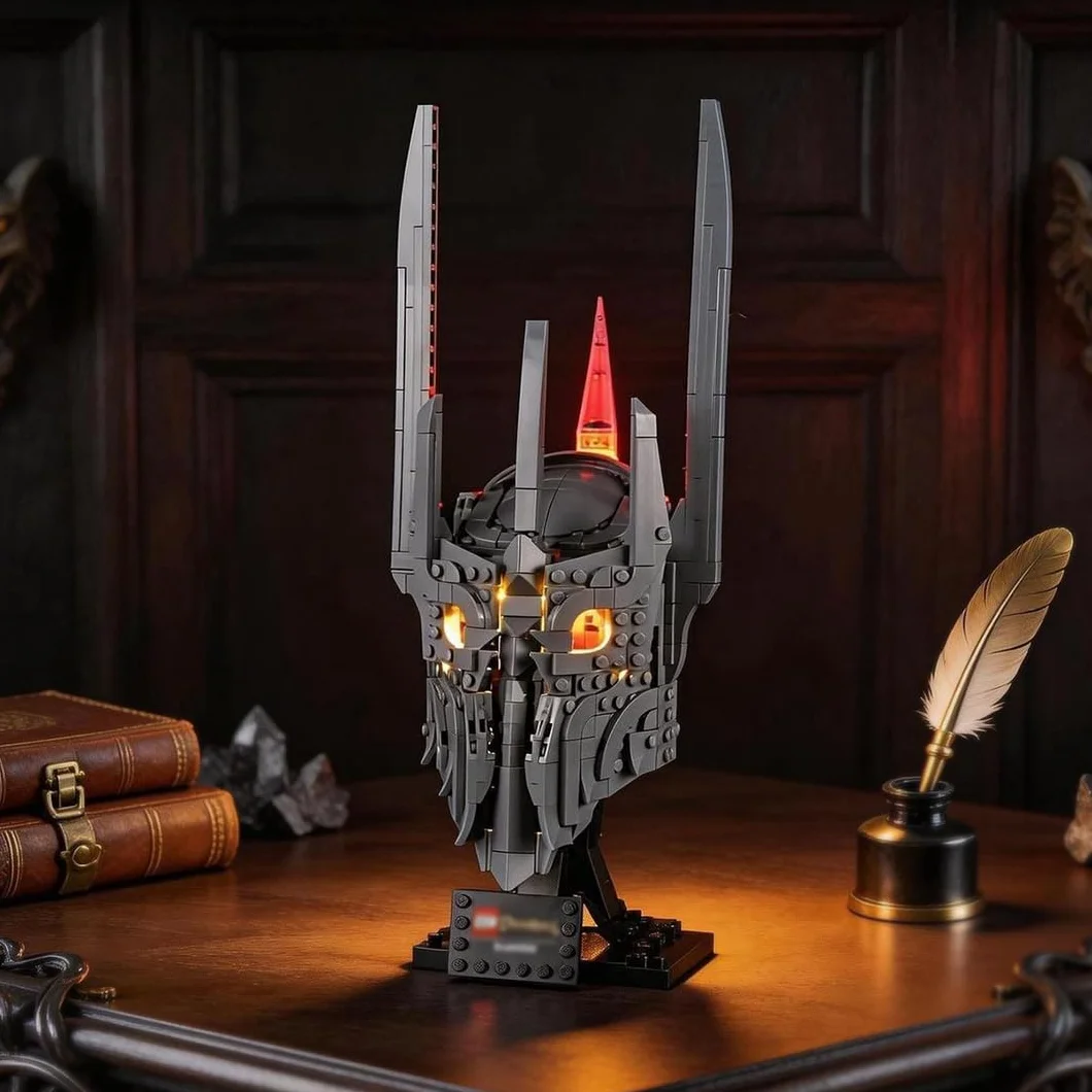 LIGHTAILING Set di Luci per Lego-11373 Elmo di Sauron - Kit d'Éclairage LED Compatible avec les Modèles de Blocs de Construction Lego - Modèle Non Inclus