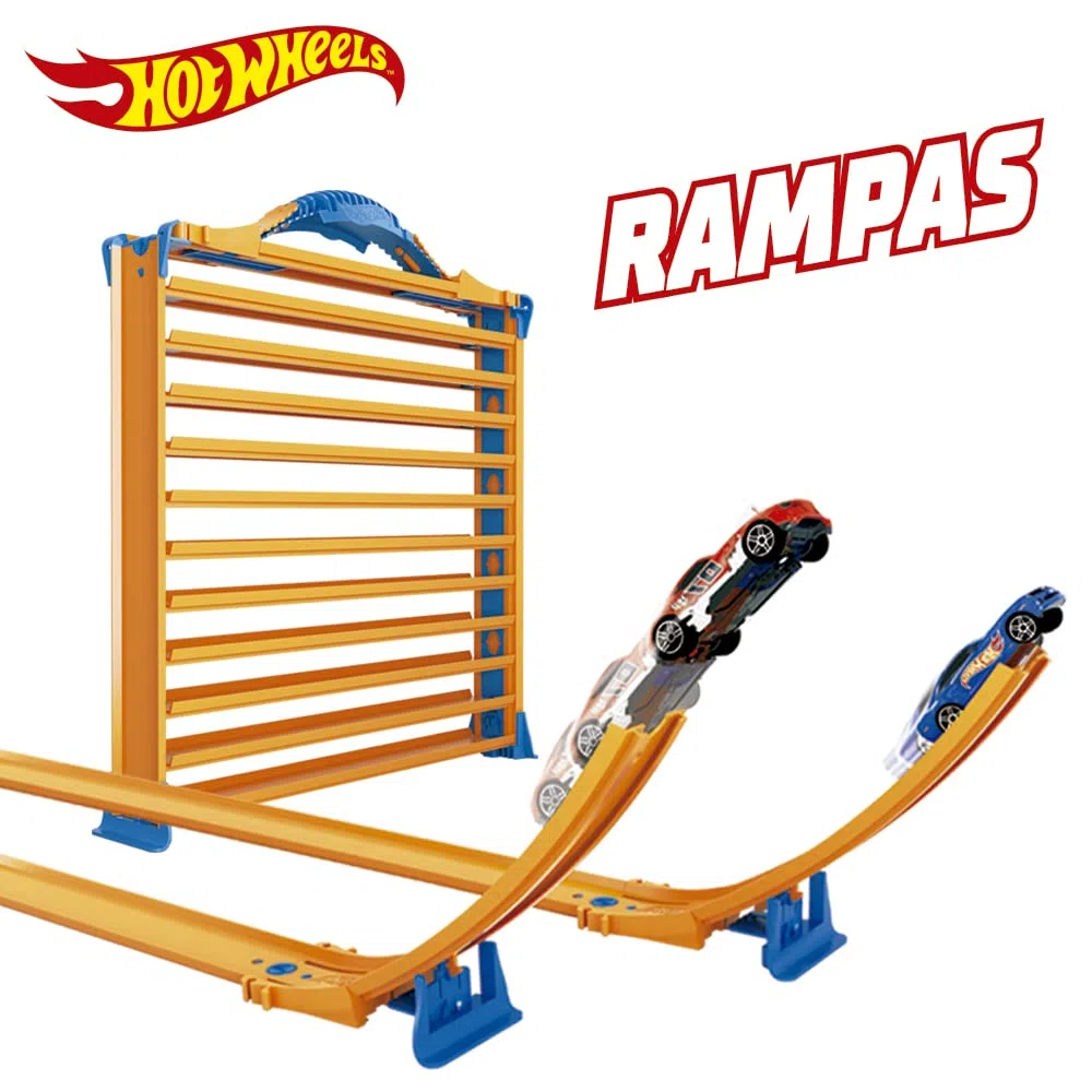 Cefa Toys - Portapacchi Hot Wheels 3 in 1 (04621).Capacità per 44 auto.
