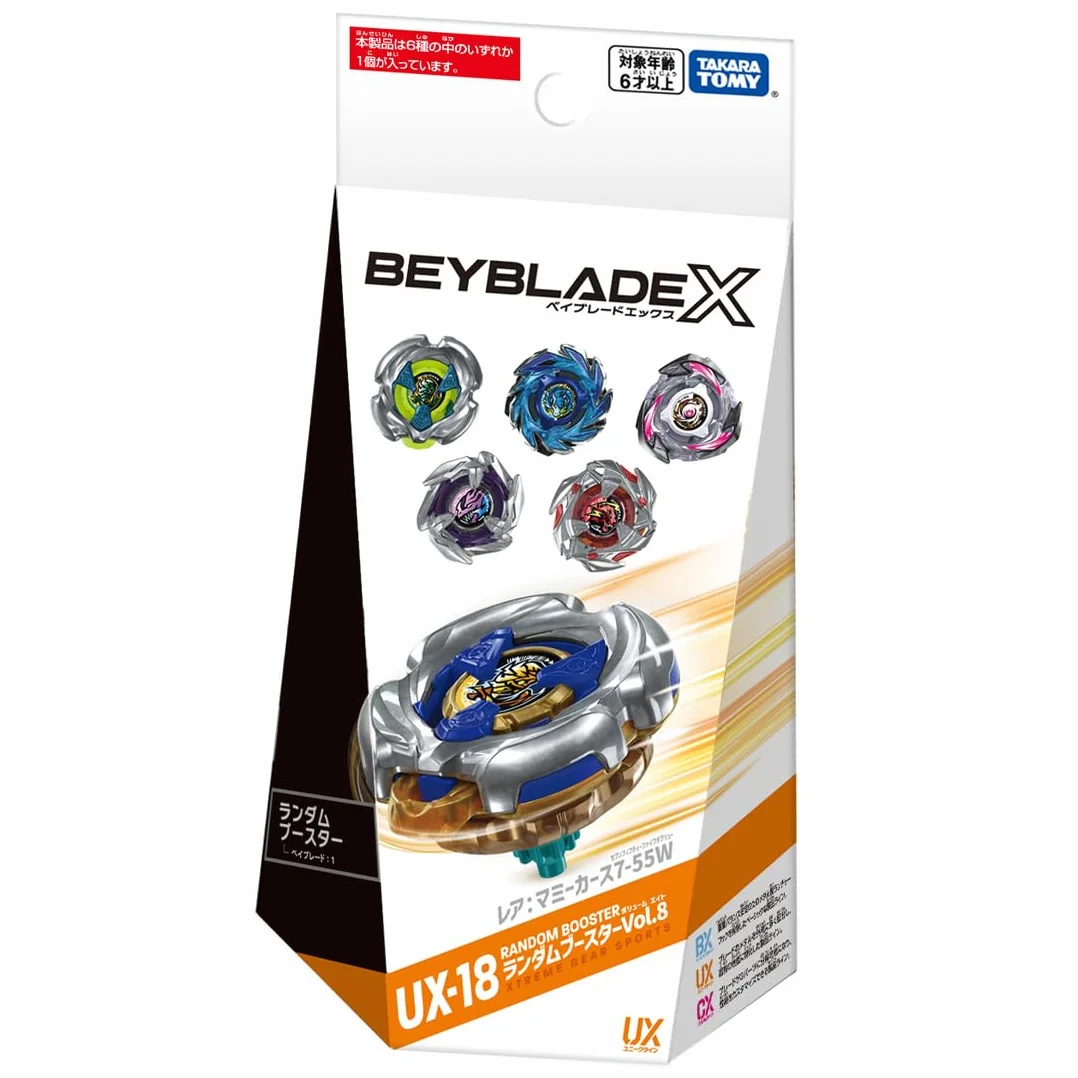 Takara Tommy Beyblade X Beyblade X UX-18 Random Booster Vol.8