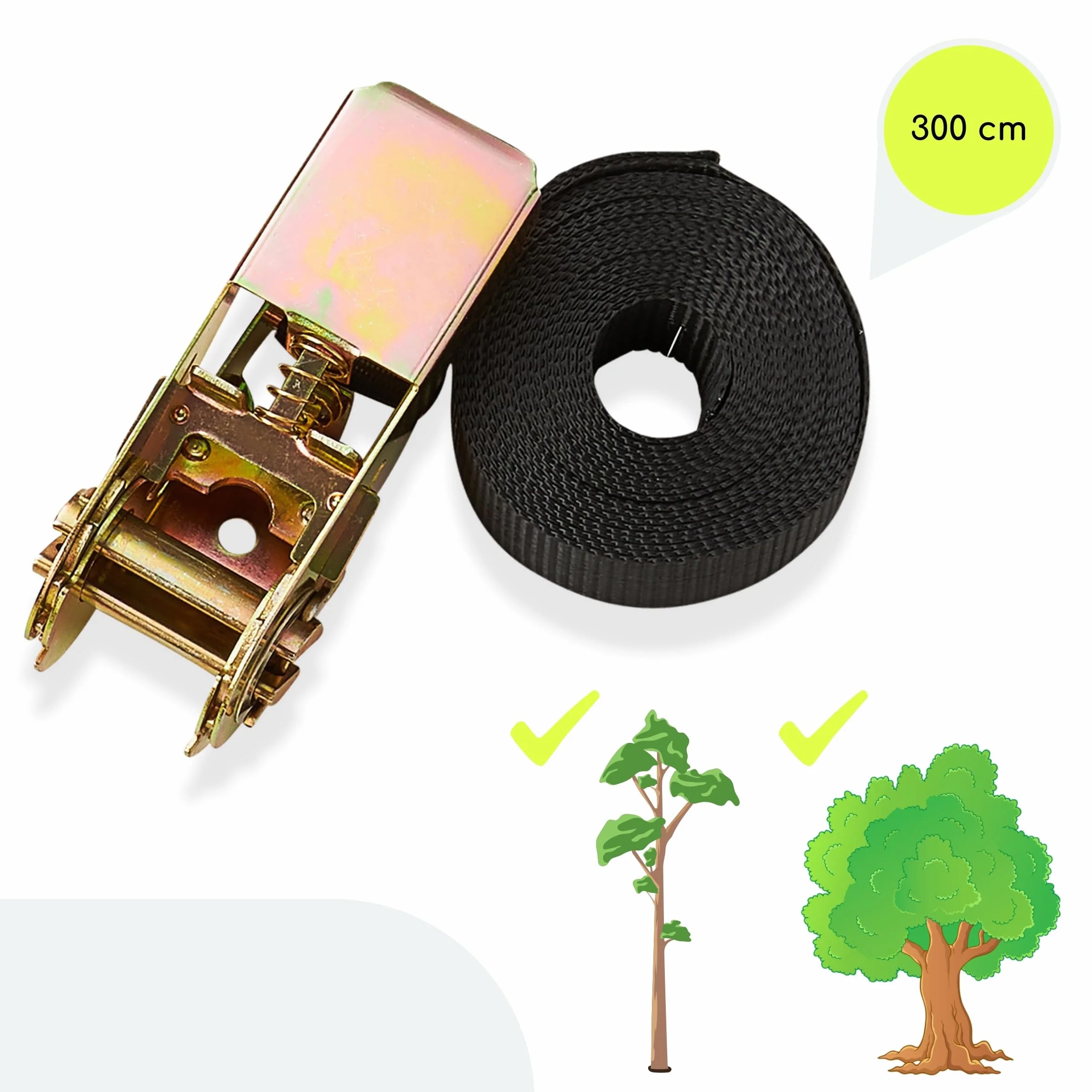 HyperMotion Set da Arrampicata su Albero per Bambini, 18 Pezzi, con Maniglie Resistenti e Cinghie Regolabili | Portata 91 kg | Uso Esterno, da 3 Anni