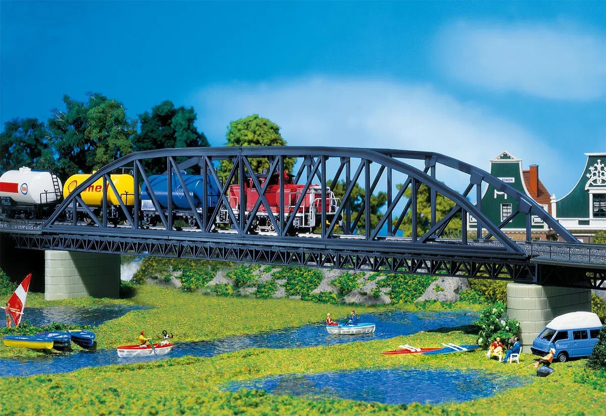 FALLER Ponte ad Arco H0 Gioco di Modellismo