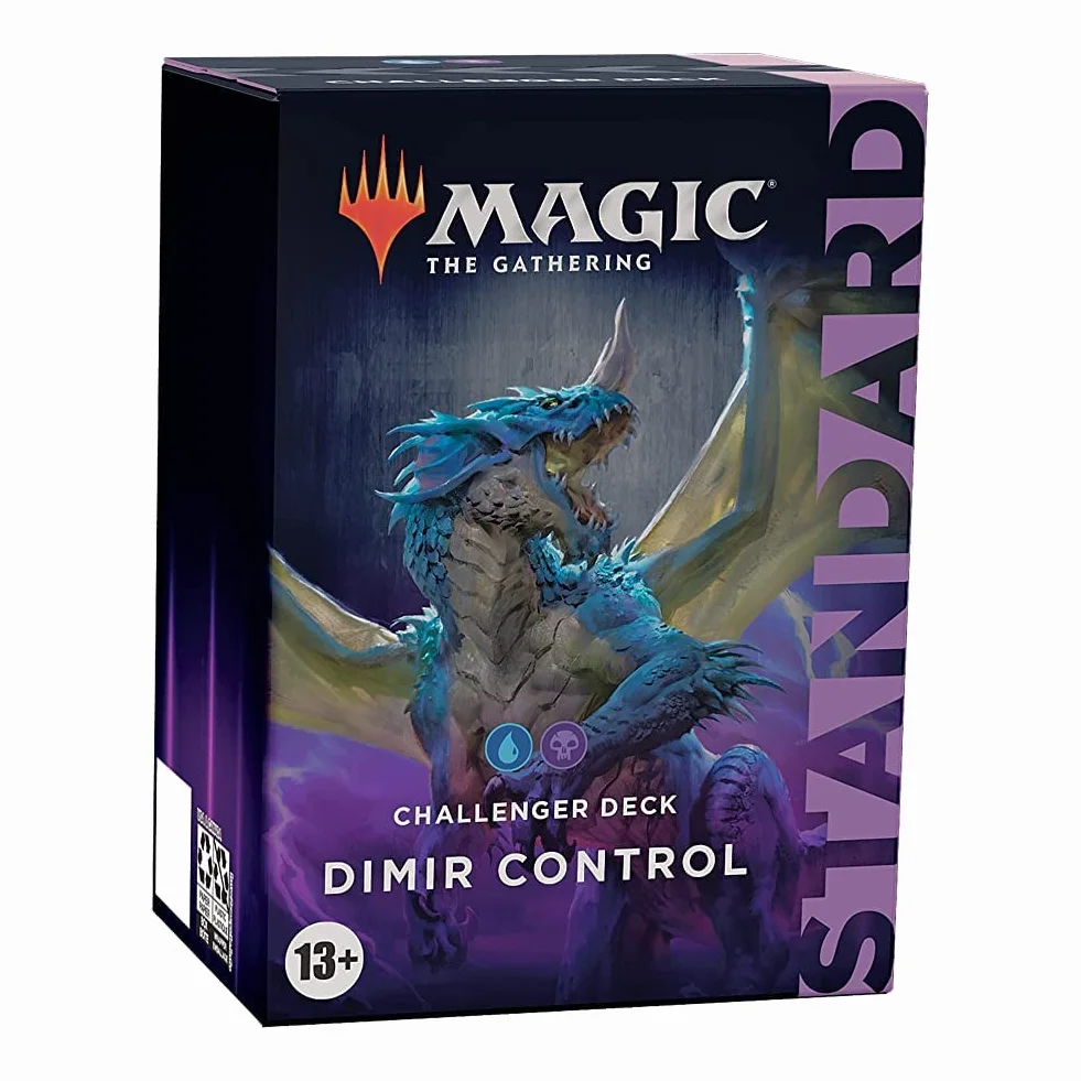 Magic The Gathering C99910000, 2022 Challenger Deck – Dimir Control, 13+ anni, (blu-nero) (Versione Inglese)