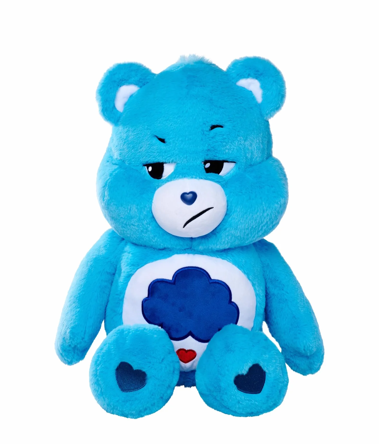 Simba - Care Bear Brontolorso, dimensioni 60cm, +0 mesi, blu con nuvoletta sul pancino 6305878023038