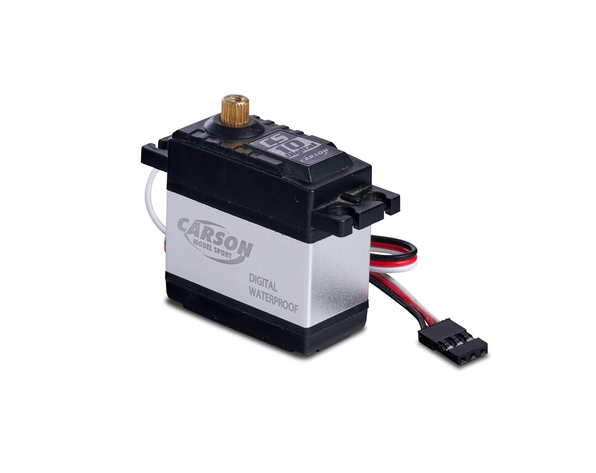 Carson 500502052 Servo digitale CS-17-17kg/cuscinetto a sfera/JR - Accessori per auto radiocomandate, modellismo, servo RC, accessori RC