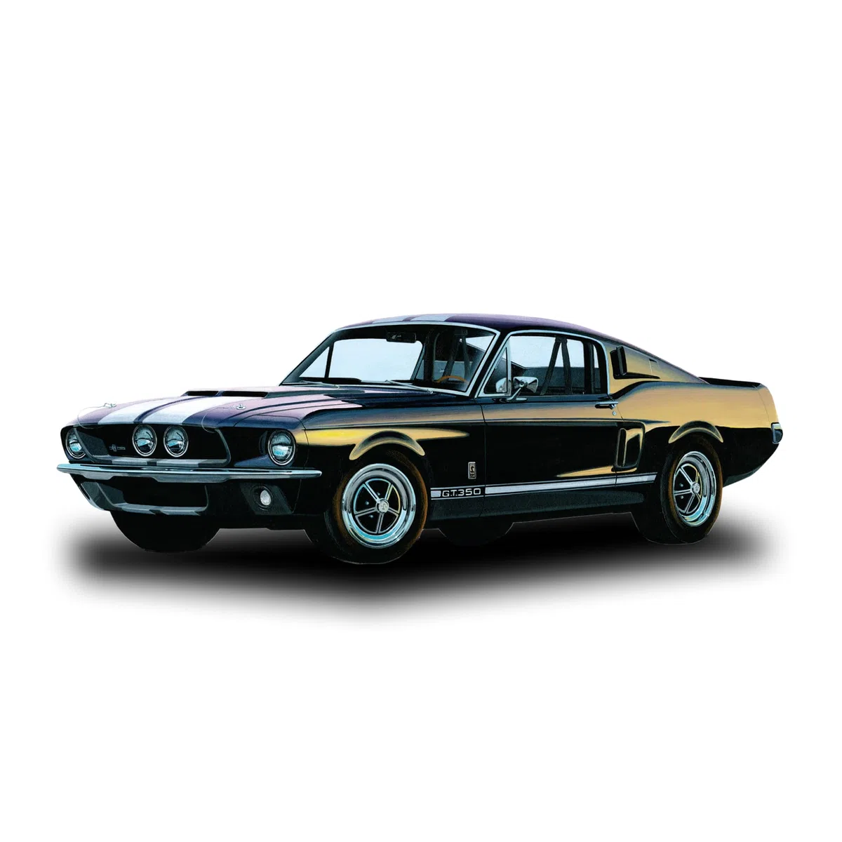 AMT - Modellino Auto 1967 Shelby Gt-889,00 Cm (350") Scala 1:25