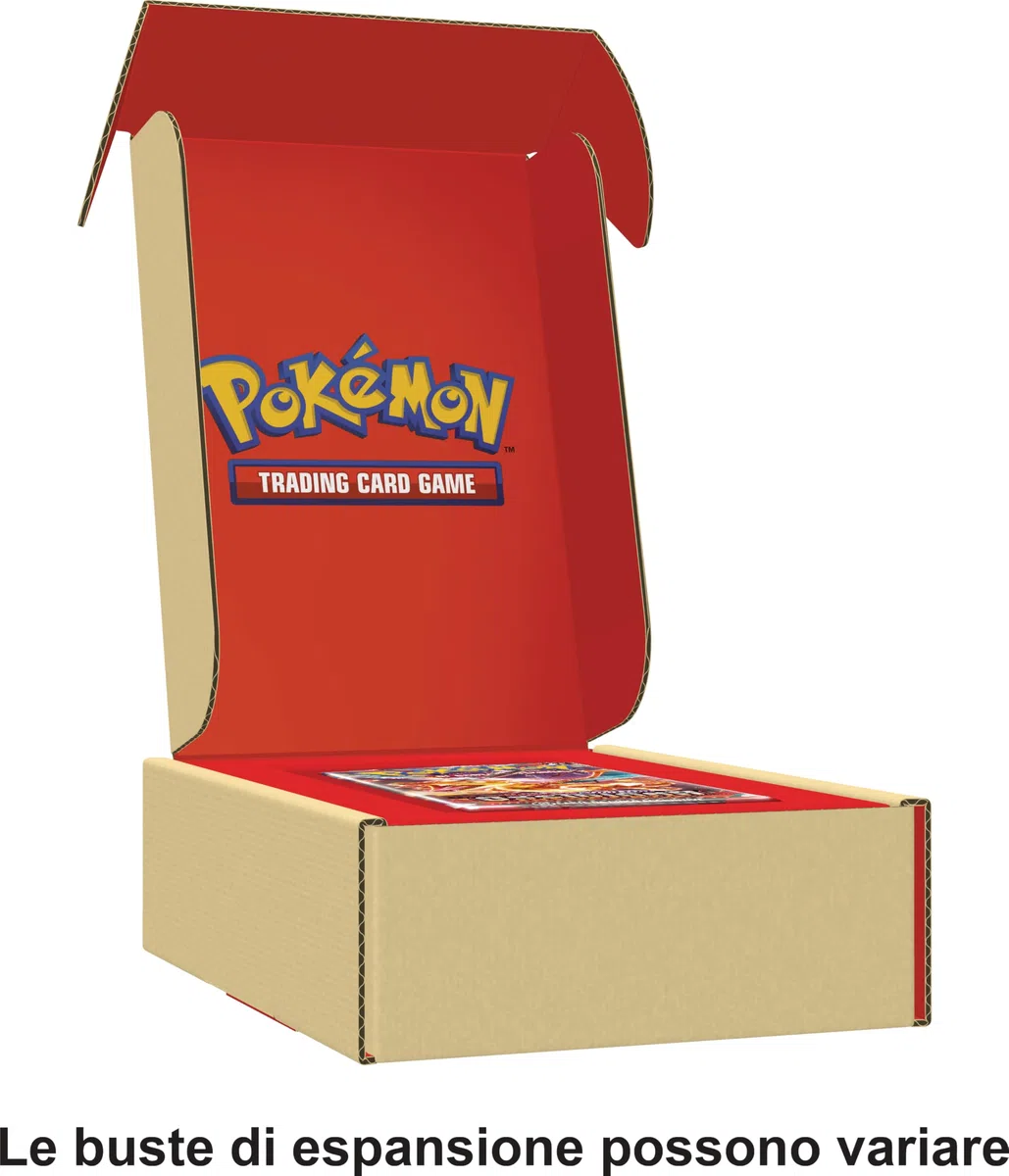 Confezione di buste assortite del GCC Pokémon (quattro buste di espansione per un totale di 40 carte; può contenere più buste della stessa espansione), edizione in italiano. Esclusiva Amazon