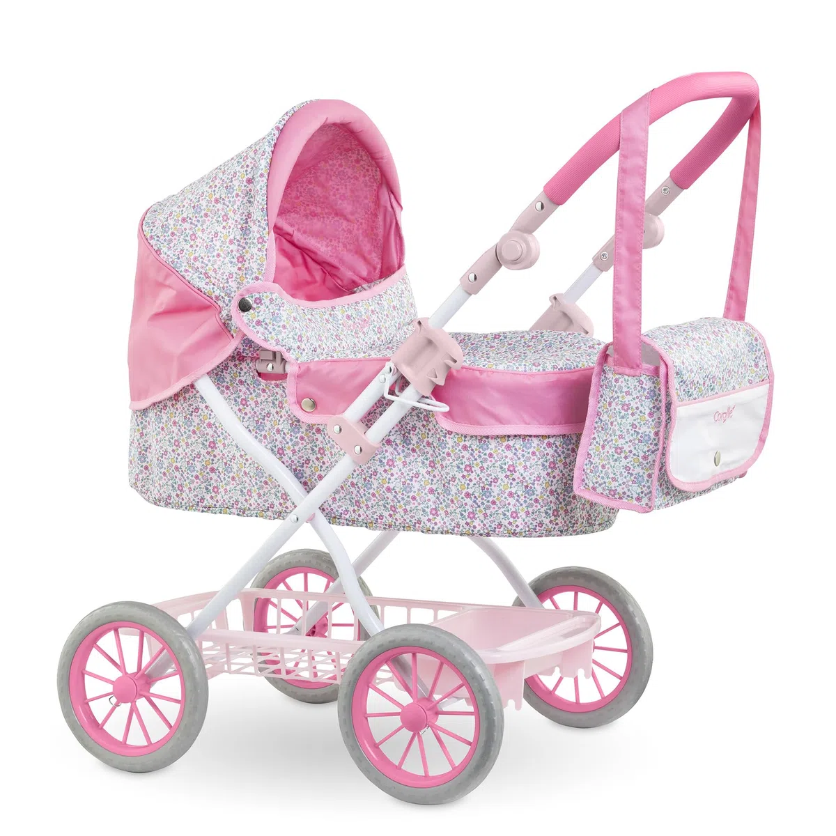 Corolle - Carrozzina floreale, accessorio, per poponi 36 cm, 42 cm e 52 cm, dai 3 anni, 9000141860