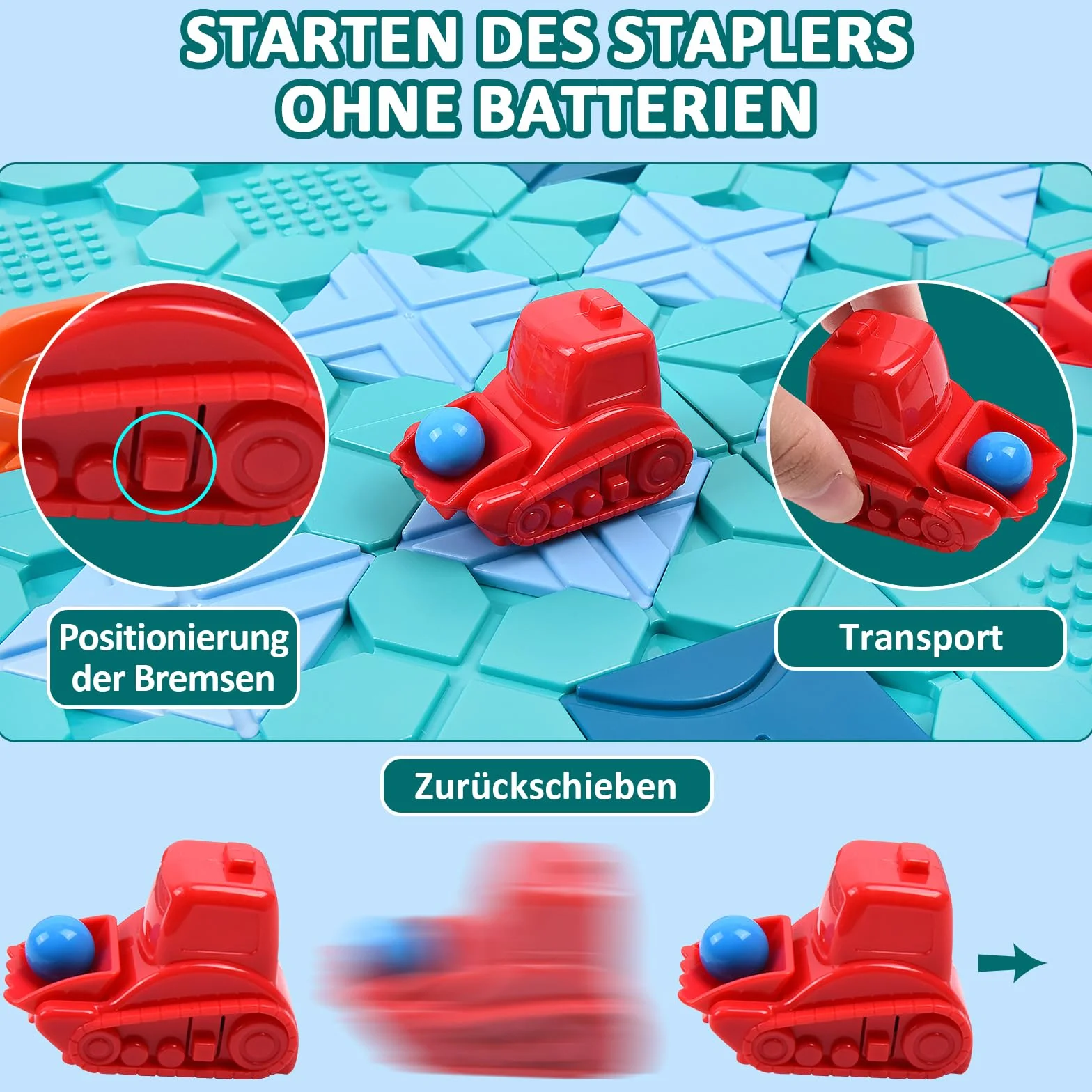 Herenear Labirinto di Costruzioni Stradali, Gioco di Costruzione di Strade Logiche, Logico Puzzle Labirinto Costruttore, Puzzle Rompicapo Labirinto di Giunzioni Stradali per Bambini