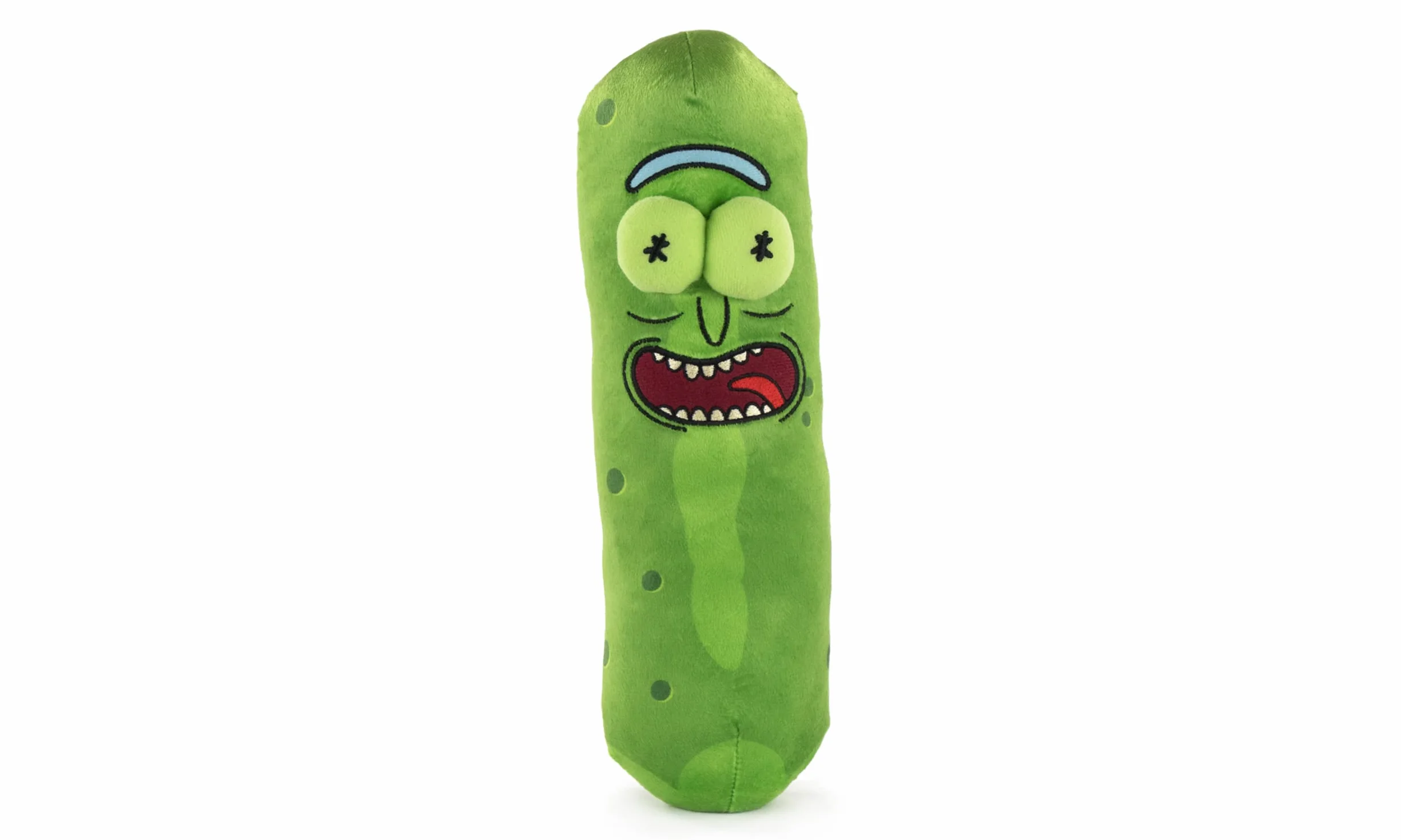 Play by Play Rick e Morty - Peluche Rick (Cetriolo Rick) 30cm - qualità Super Soft