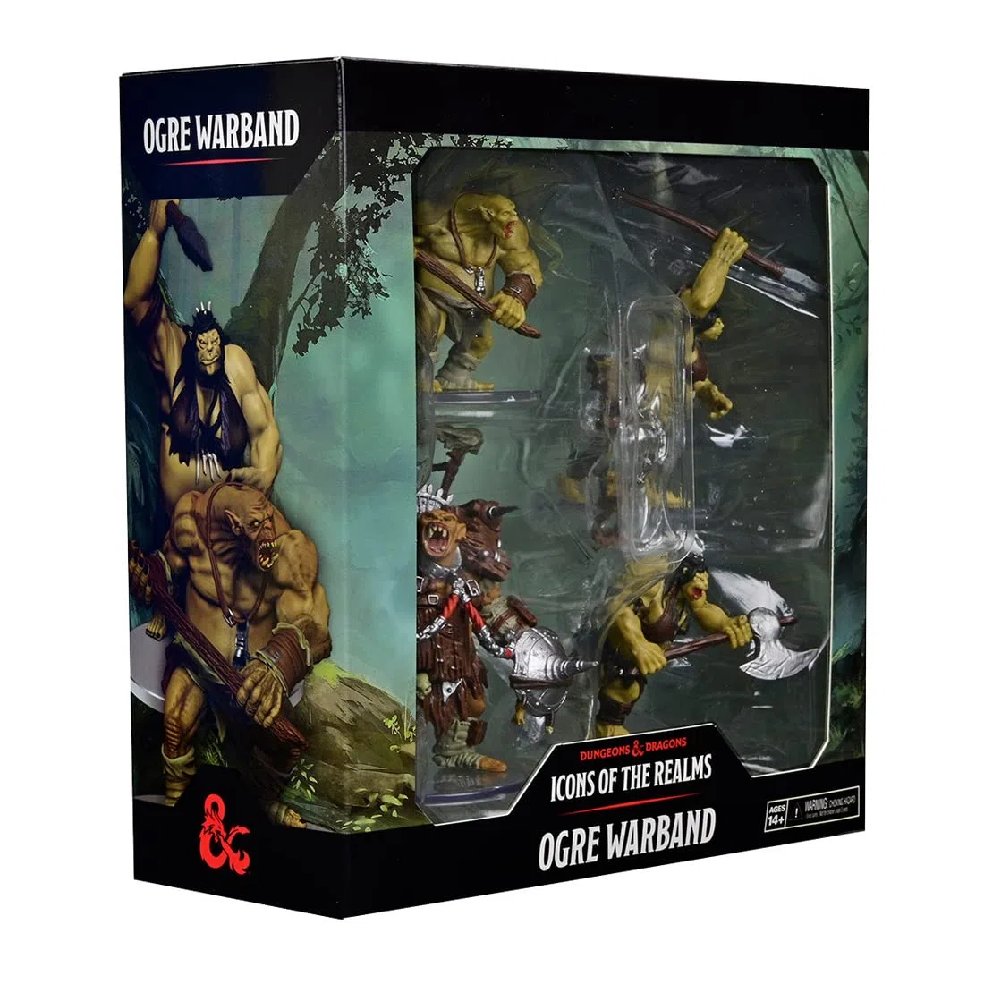 D&D Icons of the Realms pre-painted Miniatures Ogre Warband