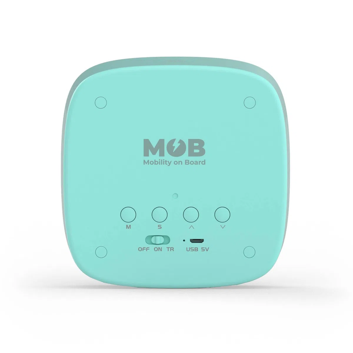 Sveglia Digitale per Bambini e Lampada Billy Clock con Coniglietto Soft Touch - Sveglia Comodino con Data, Ora e 3 Allarmi - Luminosità Regolabile - Blu - MOB