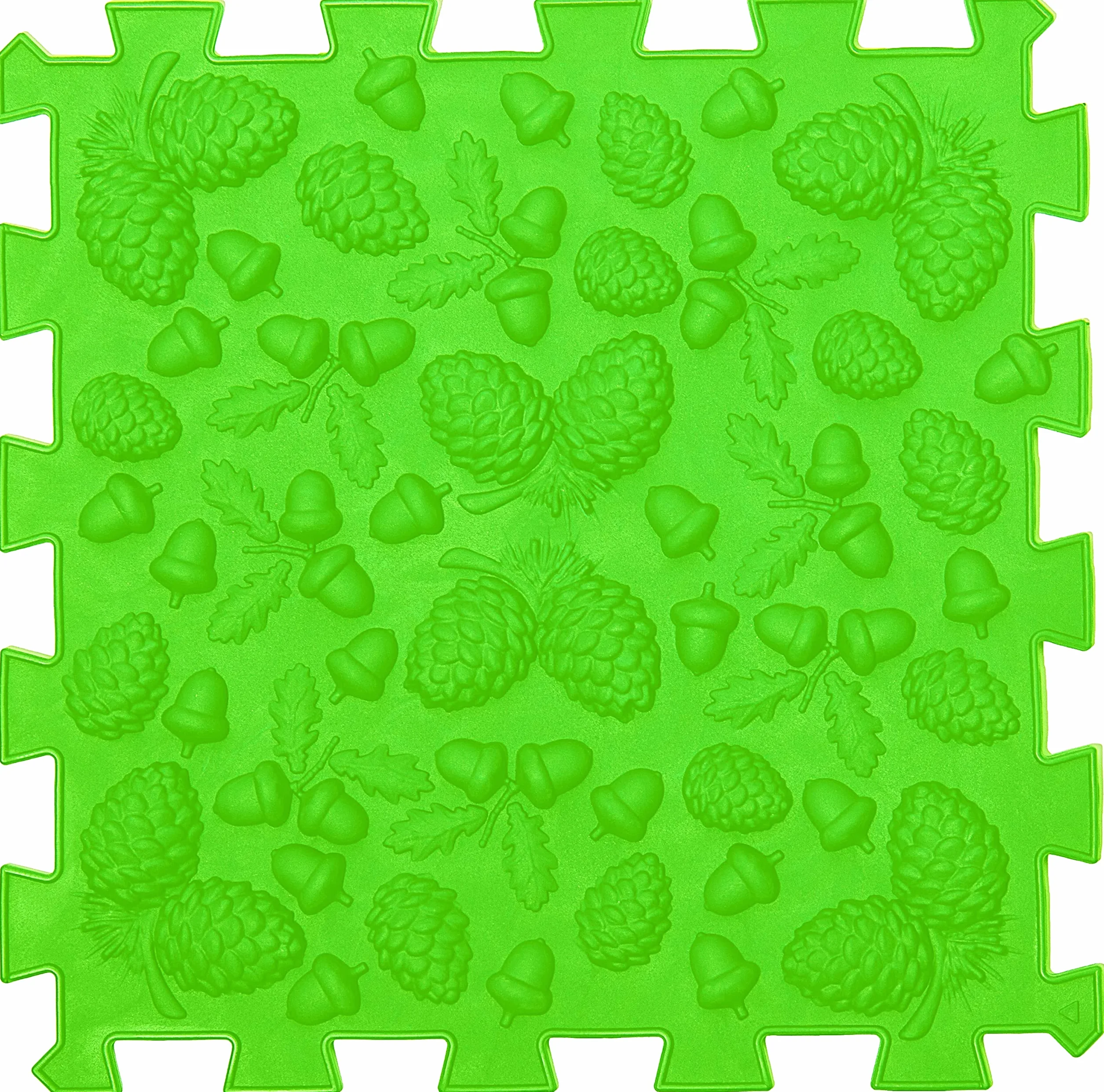 Tappetino da gioco ortopedico sensoriale Super Mix per bambini (9 puzzle di sentieri forestali quadrati)