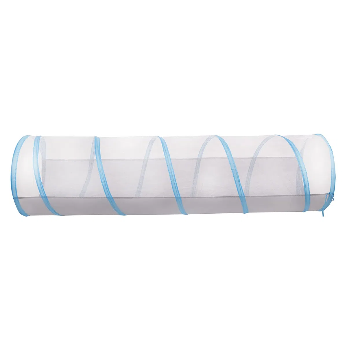 Selonis Pop-Up Tunnel Di Gioco Bambini Con 100 Palline Colorate Tubo, Grigio-Blu:Azzurro/Blu/Perla