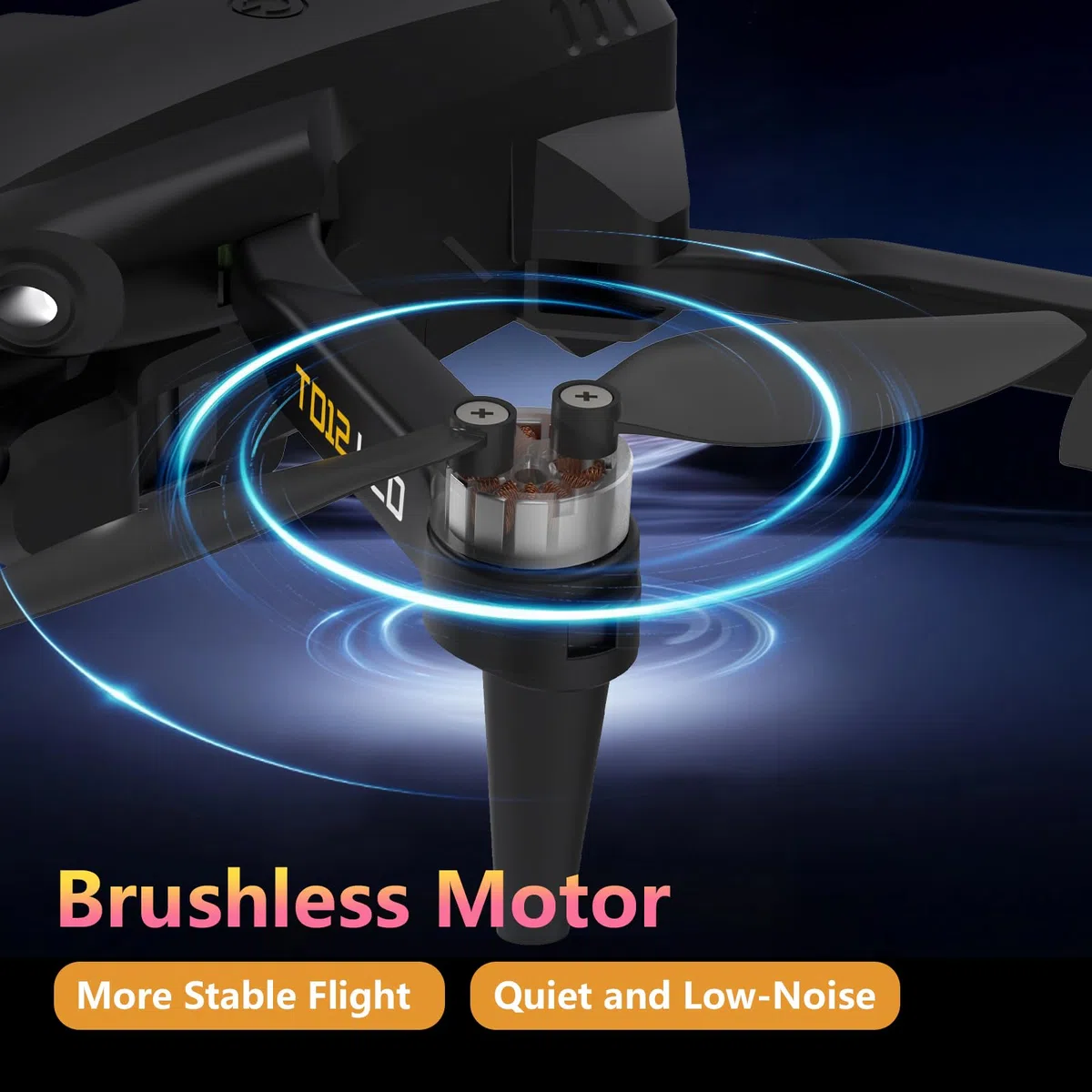 Toladrone Pieghevole Drone con Telecamera 4K, Droni con Trasmissione su Schermo LCD, modalità Headless, Regolazione Elettrica a 90°, Quadricottero RC per Adulti, TD12LCD Drone per Principianti