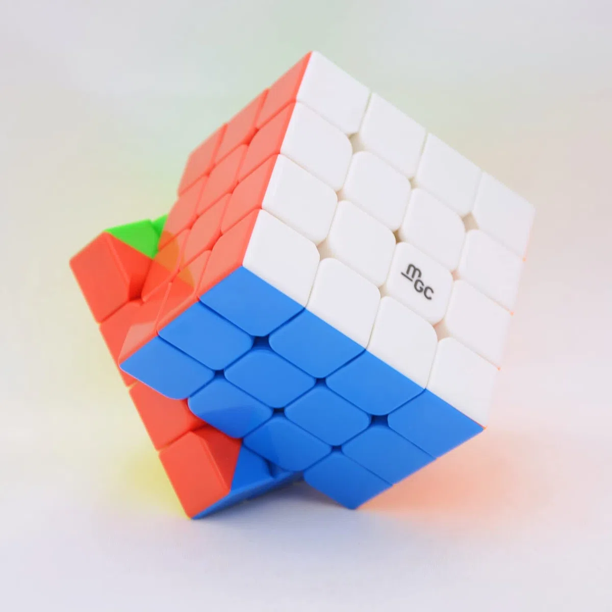Bukefuno Yongjun MGC 4x4M - Cubo magnetico di velocità YJ MGC 4x4 M Puzzle magico cubo magnetico senza adesivi
