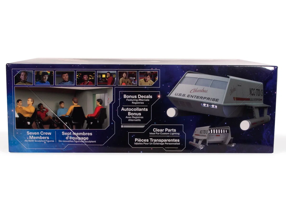 AMT Polar POL995M/12 1/32 Star Trek Galileo Shuttle - Kit per modellini, multicolore