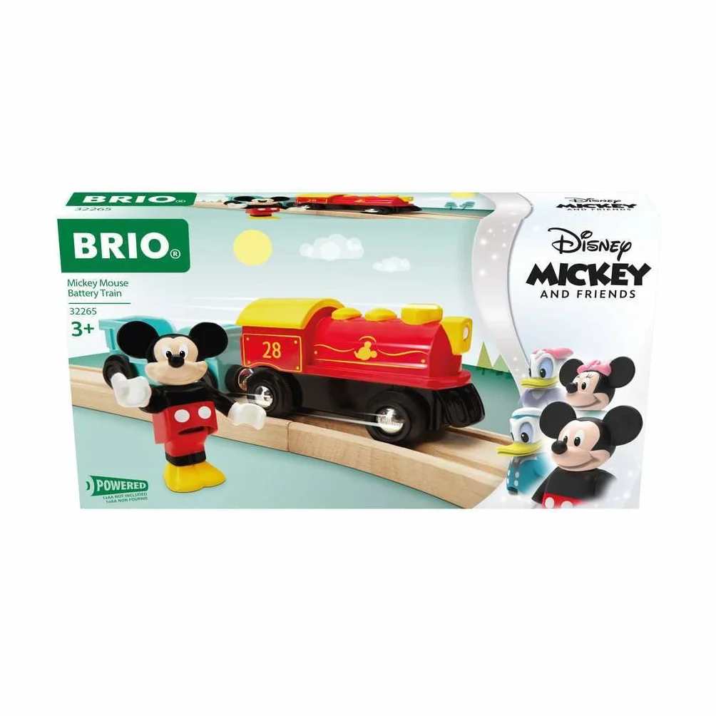 BRIO 32265 Treno a batterie Topolino, Gioco Educativo, Età Raccomandata 3+