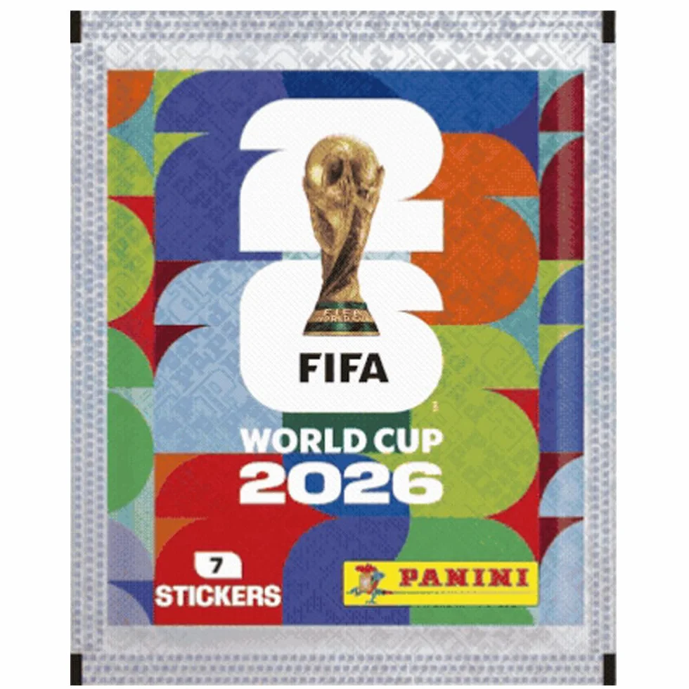 Adesivi per i mondiali 2026, 1 album da collezione con 10 sacchetti + esclusive custodie Collect-it (pacchetto di marca propria)