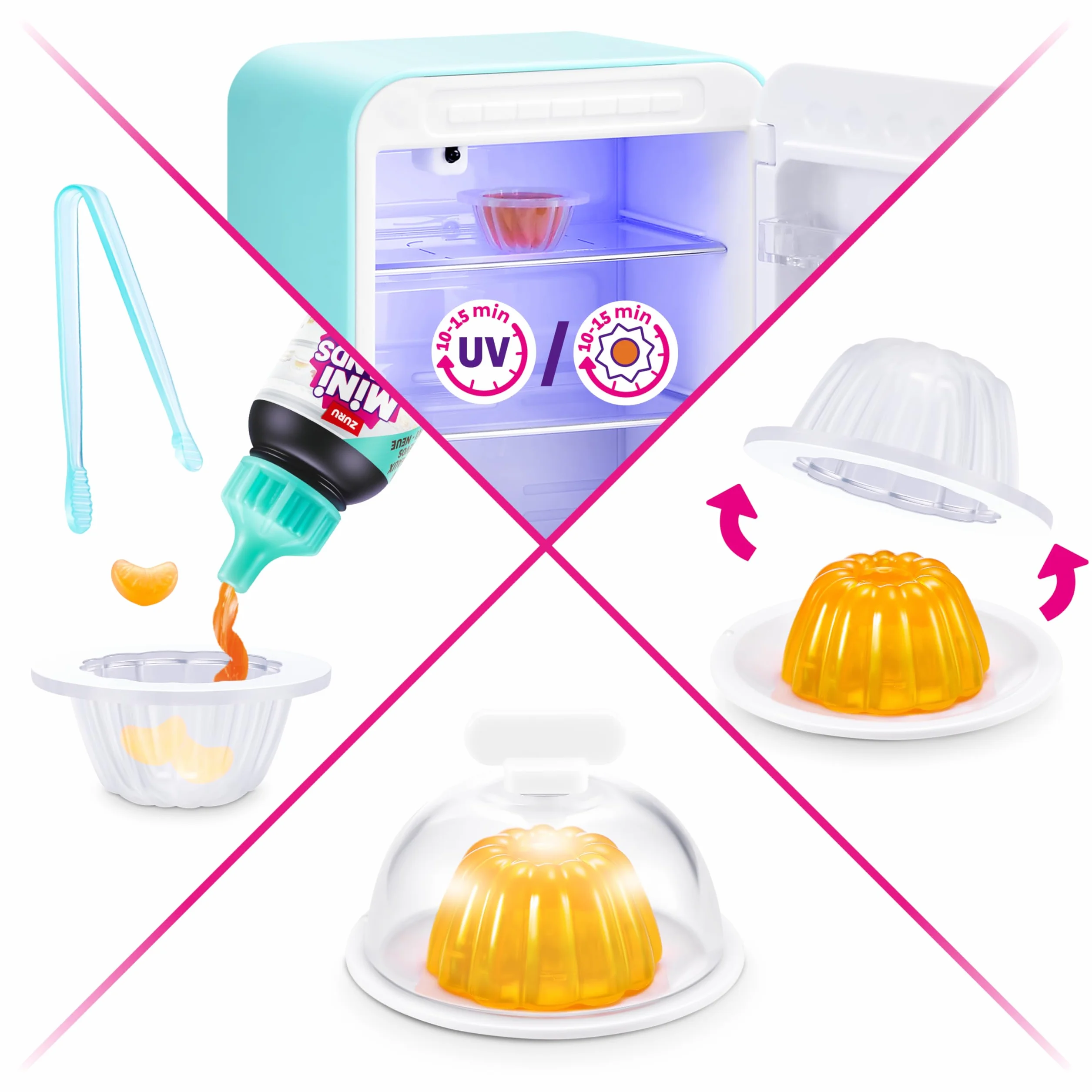 Mini Brands riempi il frigorifero S1 Playset + 2pk capsule INT