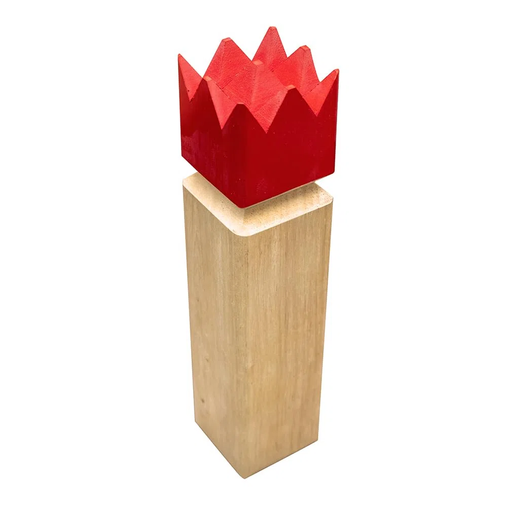Carromco Gioco degli Scacchi Vichingo Classic 07710 legname da Costruzione di Gomma