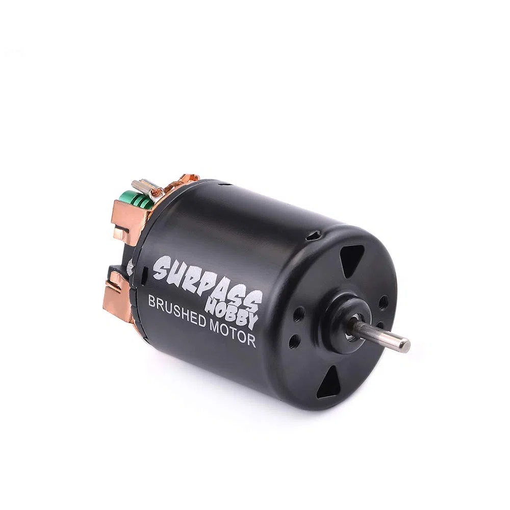 DollaTek 540 21T 4 poli motore spazzolato e 60A spazzolato ESC Combo con 6V / 3A BEC impermeabile 540 motore combo ESC per 1/10 RC auto da corsa