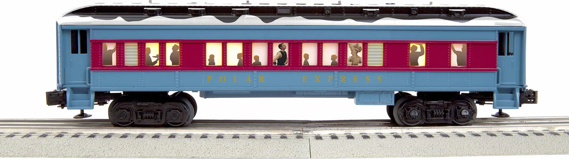 Lionel The Polar Express, Electric O Gauge Model Train Cars, Boxcar (2 Pack)