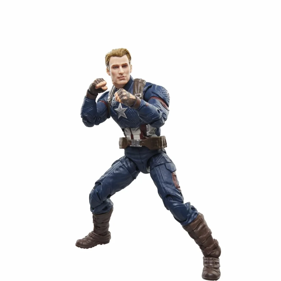 Hasbro Marvel Legends Series, Captain America ispirato al film "Avengers: Endgame", action figure collezionabile per adulti da 15 cm