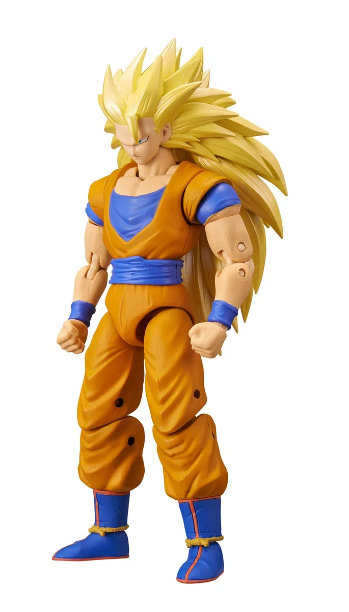 Dragon Ball Super Bandai Figurina Dragon Stars 17 cm - Super Saiyan 3 Goku - Licenza ufficiale Dragon Ball - Figurina articolata Super Saiyan 3 Goku - Giocattolo per bambini 4 anni e + - 36184J