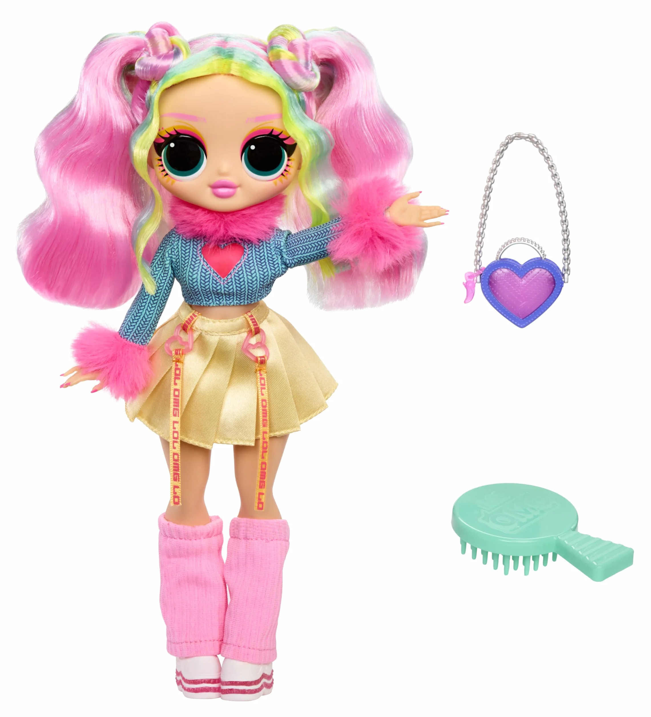 L.O.L. Surprise! OMG Doll - Bubblegum D.J. - Include 1 Bambola Fashion, Abiti Favolosi, Collezionale Tutte e 4