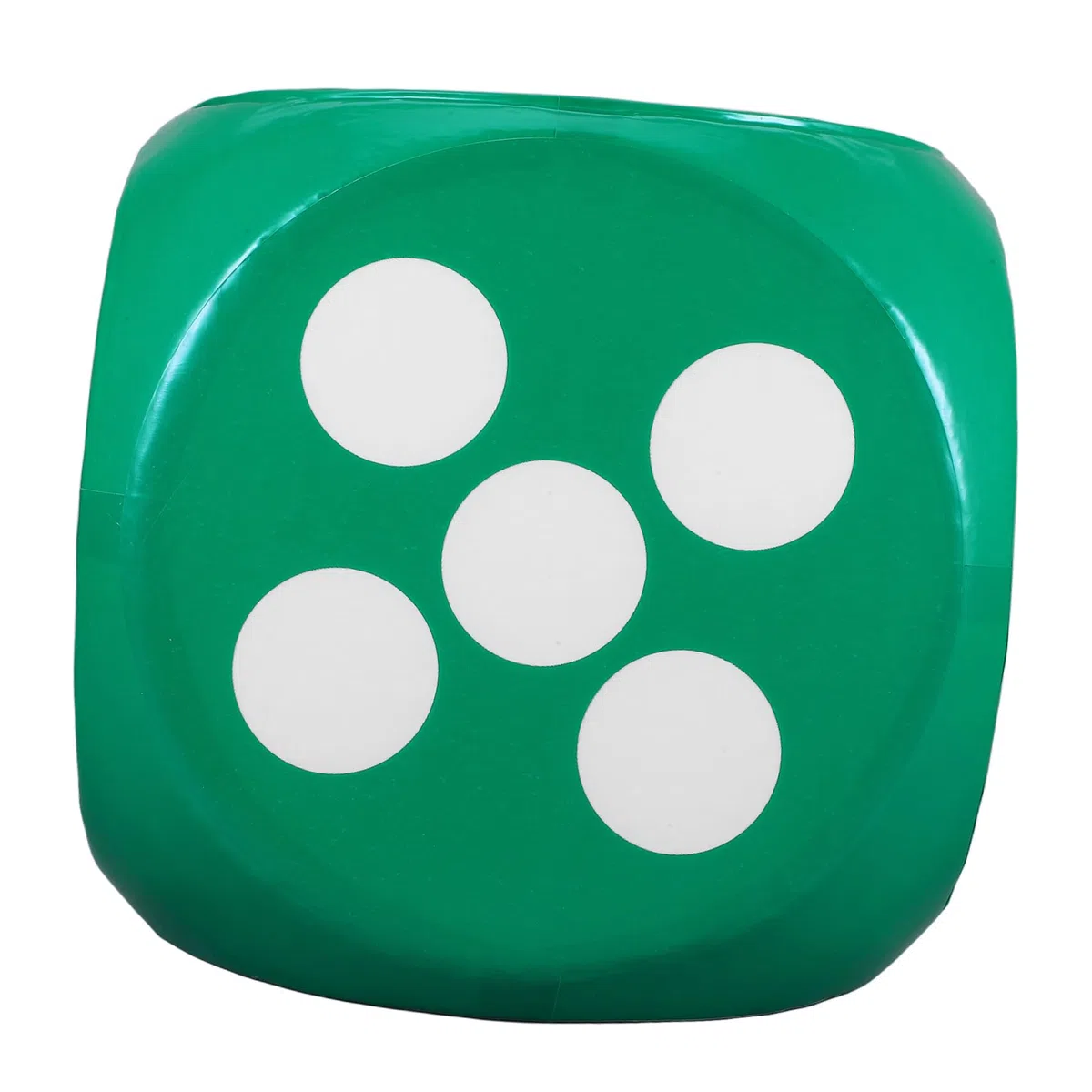 Uonlytech Dado e Feste in Schiuma Verde per Bambini Gigante Angoli Arrotondati e Versatile Leggero Facile Utilizzo per Giochi Educativi
