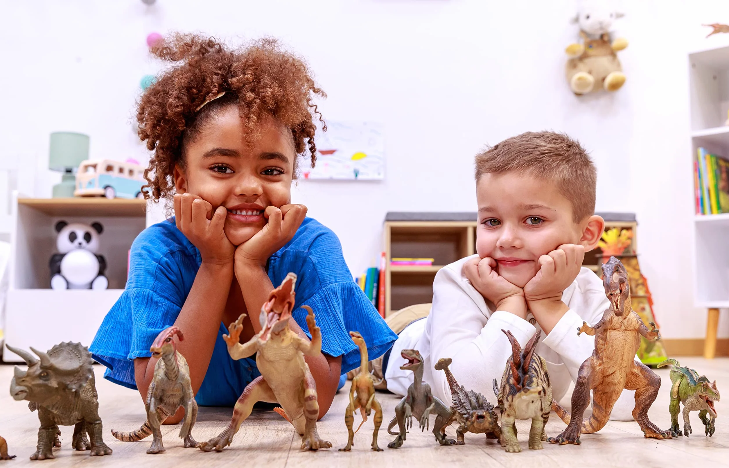 Papo - Statuina Brachiosauro Realistica - Collezione Dinosauri - Dipinta a mano - Dimensioni 36 x 9 x 31 cm - Giocattolo per bambini - Sviluppa l’immaginazione - Idea regalo Gioco Educativo
