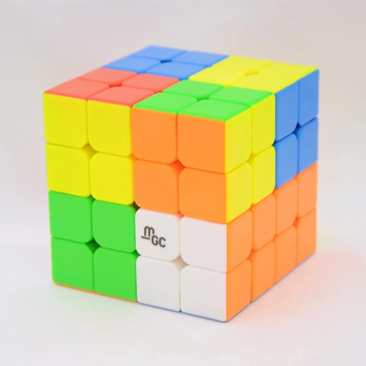 Bukefuno Yongjun MGC 4x4M - Cubo magnetico di velocità YJ MGC 4x4 M Puzzle magico cubo magnetico senza adesivi